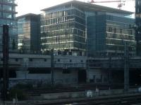 Building by Norman Foster over the railpaths leading to Austerlitz train station - Paris