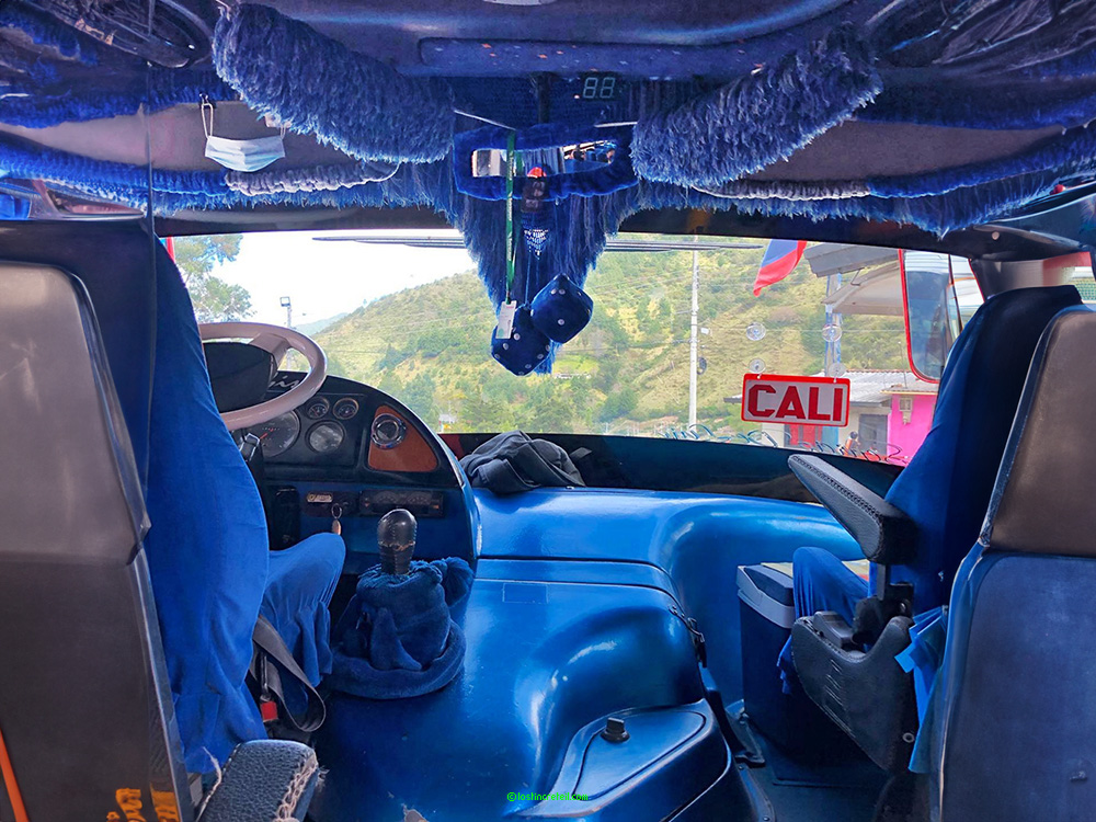 Bus to Cali, Colombia
