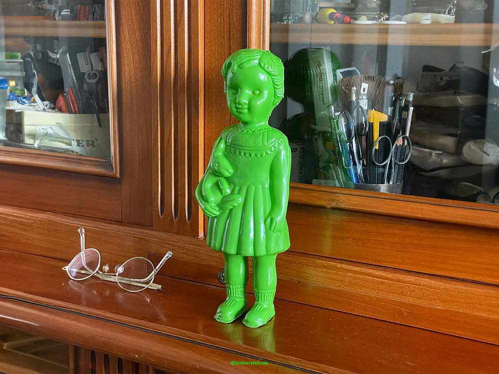 Green girl