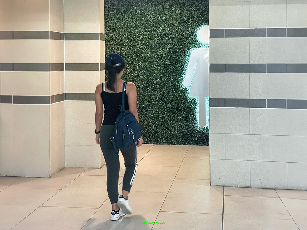 Airport toilets, Barranquilla, Colombia