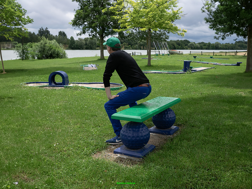 Mini-golf enthusiast, La FertÃ©-Bernard, France