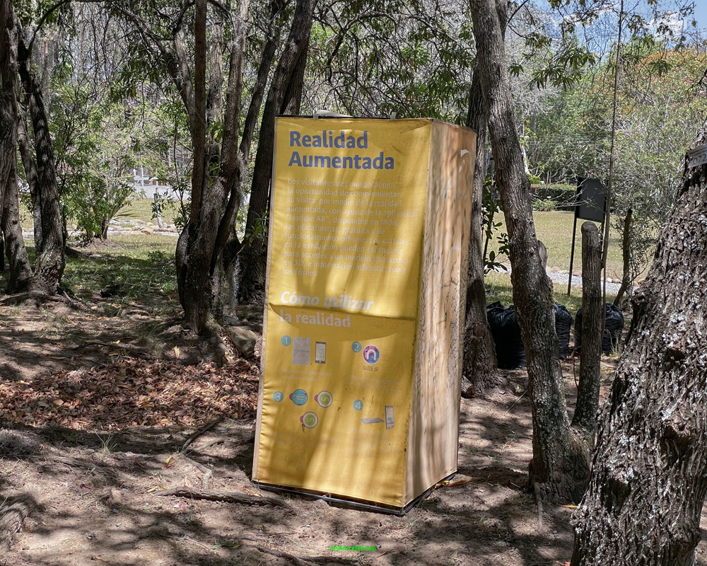 Augmented reality - Botanical garden - Villa de Leyva - Colombia
