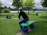 Mini-golf enthusiast, La FertÃ©-Bernard, France
